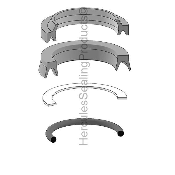 Parker - After Market Parts Hydraulic Cylinder Repair Kit- 1/2 Rod Kits RK2AHL0055 - main